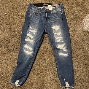 Torrid bombshell skinny high rise jeans